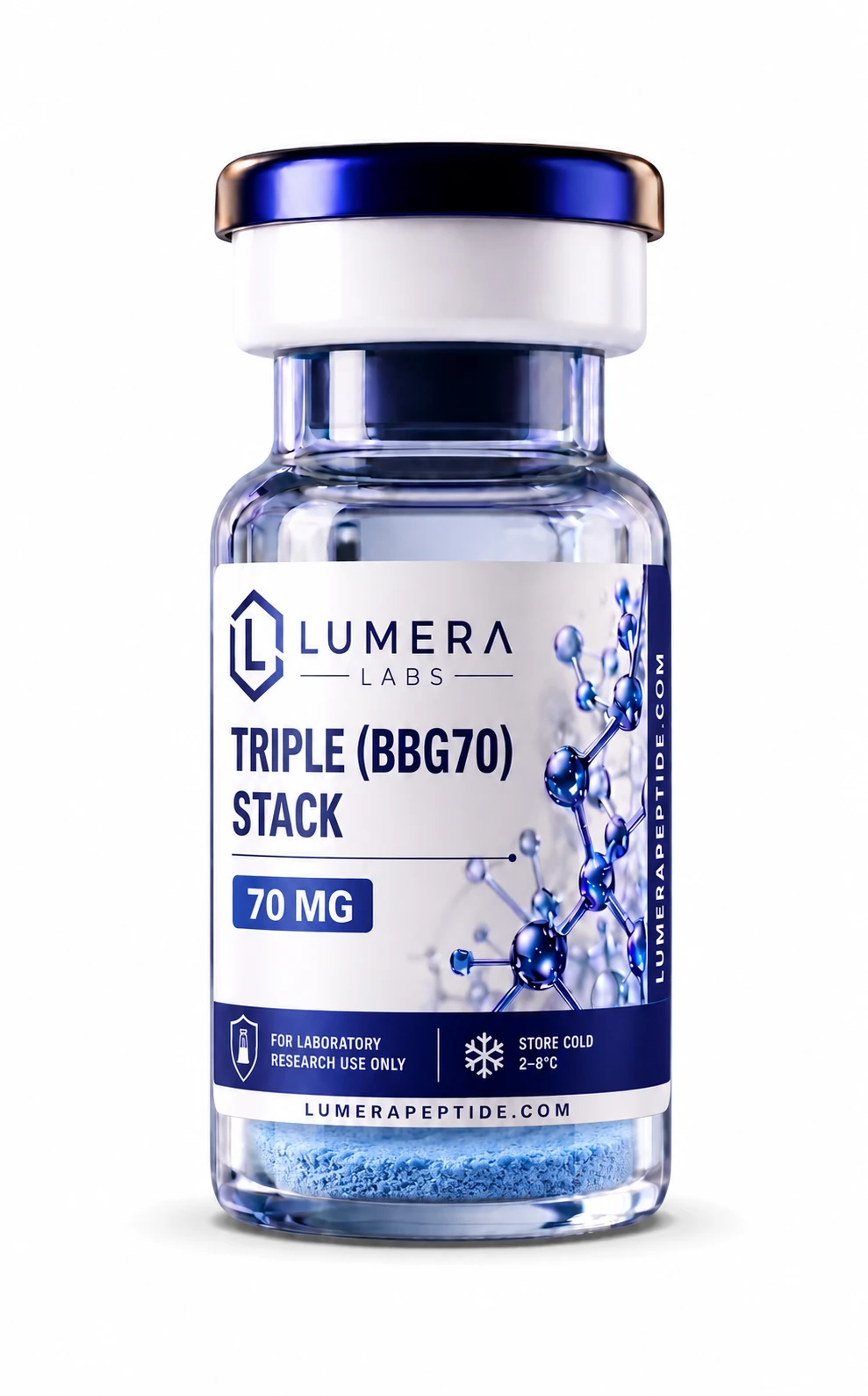 Triple (BBG70) Stack vial