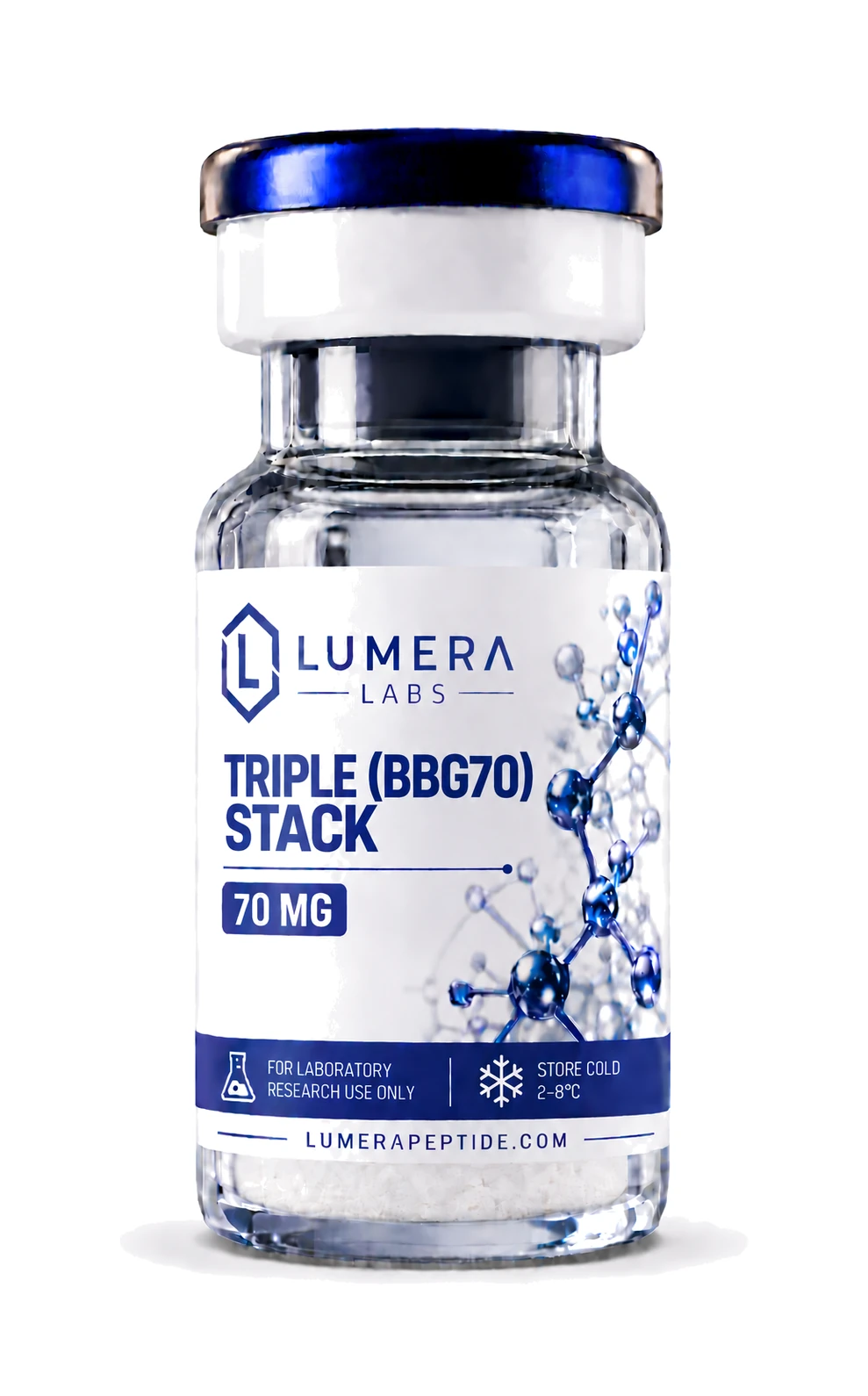 Triple (BBG70) Stack vial